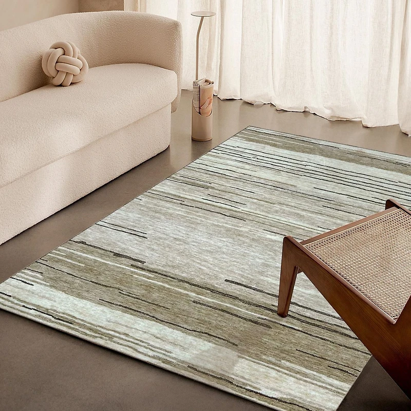 Rug Branch Maya Tapis d'intérieur moderne abstrait touffeté à la main.