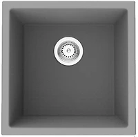 American Imaginations 30-in. W CSA Approved White Granite Composite Kitchen Sink With 1 Bowl AI