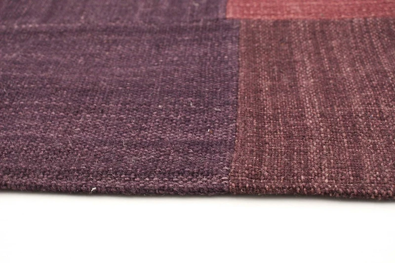 ECARPETGALLERY Tapis Fait à la Main pour Salon, Salle à Manger et Chambre à Coucher Transitionnel Collection Moldovia Patch 5'3" x 7'10" en Brun