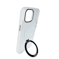 Artikl Lux Pro MagSafe Compatible Clear Case for iPhone 15/14/13 - Silver