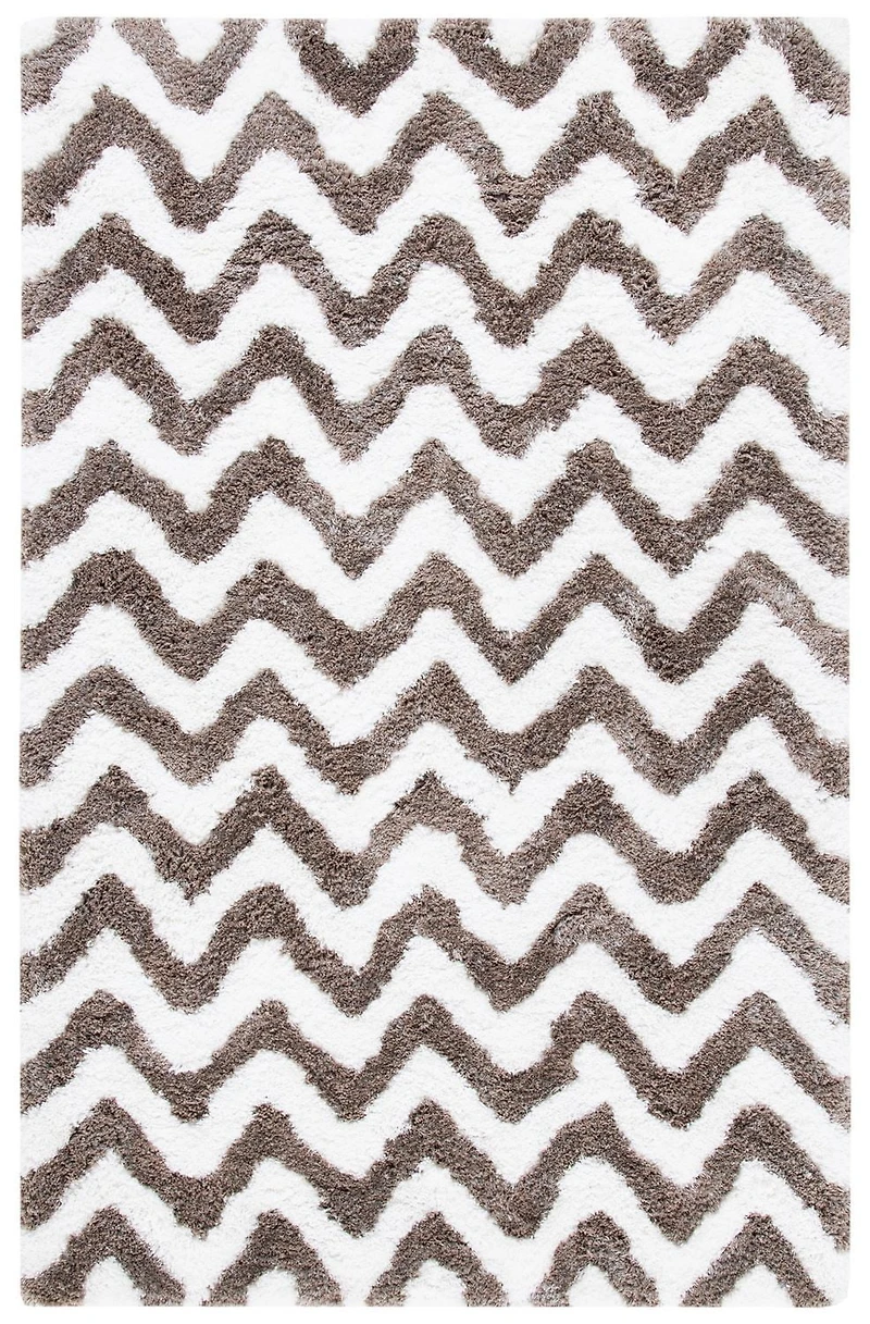 Safavieh Barcelona Carmella Zigzag Stripes Shag Area Rug