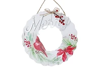 Couronne En Bois Cardinal Hanger Joyeux