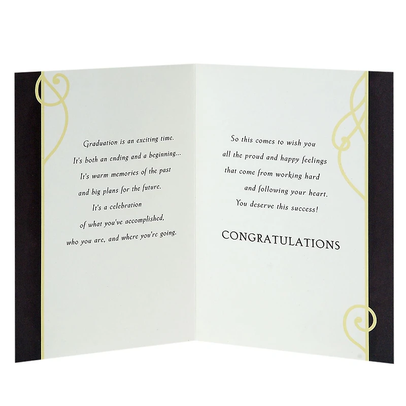 Hallmark College Graduation Greeting Card (You Deserve this Success)
