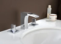 American Imaginations 16-in. W Round Bathroom Undermount Sink Set In Biscuit - Chrome Hardware - Overflow Drain Incl. AI-27040