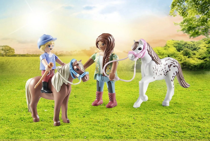 Playmobil Riding stable, Horses of Waterfall