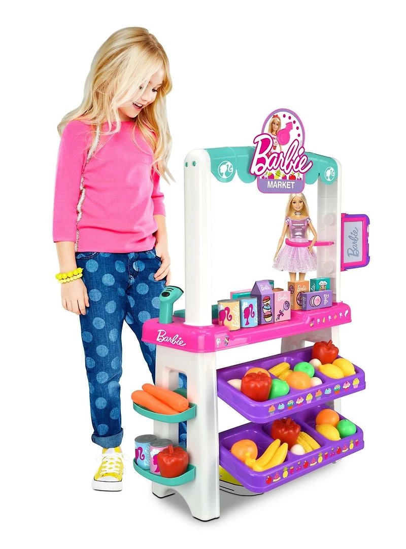 Barbie Supermarket with 55 Accessories by Toy Shock