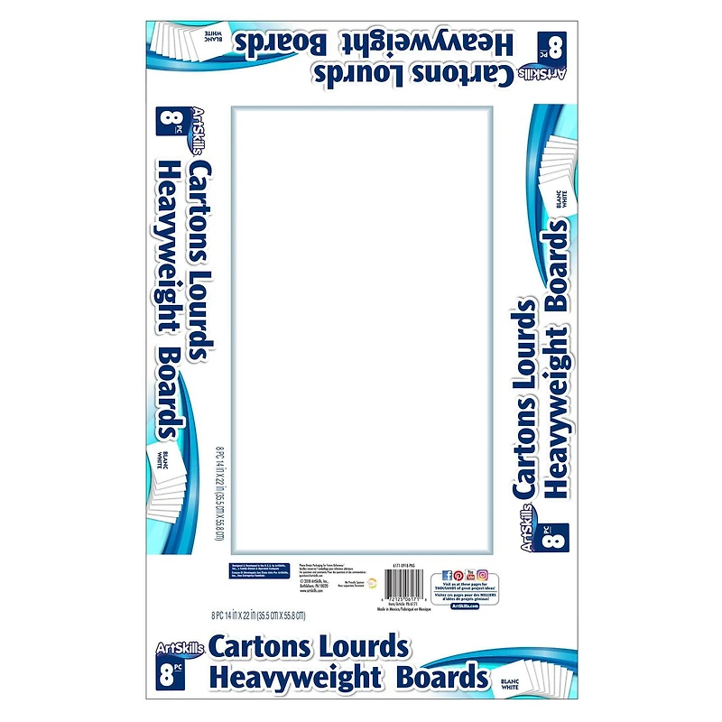 ArtSkills Panneaux d’affichage épais 14" x 22"