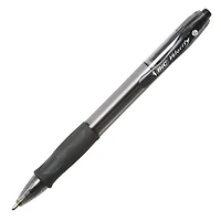 BIC GLIDETM/MC BOLD Retractable Ball Point Pen, Bold Point (1.6 mm), Black, Great For Everyday Use, 4-Count, Pack of 4