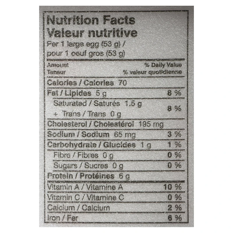 Harman Select Large White Eggs