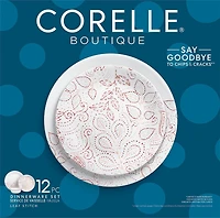 Ensemble de 12 pièces Corelle Leaf Stitch