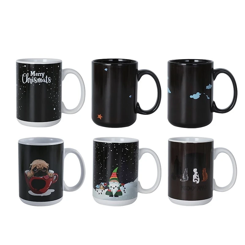 440 ML GRANDE TASSE ACTIVEE PAR LA CHALEUR - CHATS