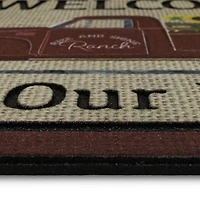 Mohawk Home Truck Home Sunflower 1' 6" X 2' 6" Polyester Door Mat