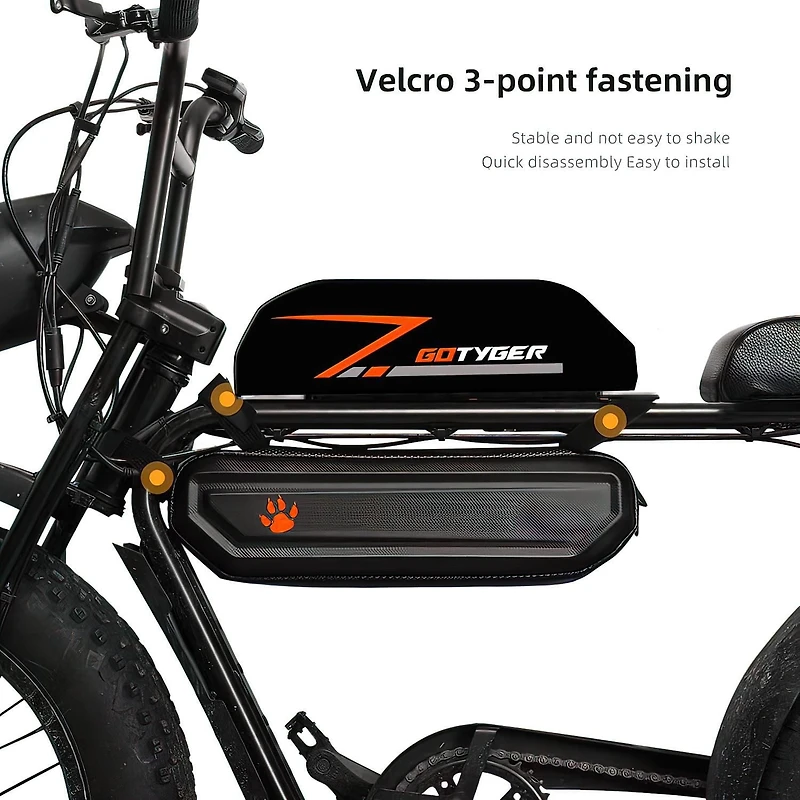 GoTyger 500W 2 Seated 20 in. 4.0 Fat Tire eBike