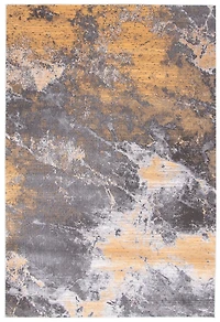ECARPET Marble Textured Area Rug, Contemporary Carpet for Living Room, Sandstone Collection