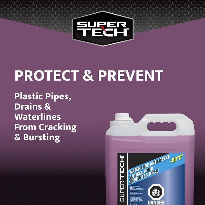 Supertech - Water Line Antifreeze, -50°C, 9.46 L