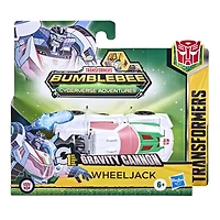 Transformers Bumblebee Cyberverse Adventures, figurine Wheeljack Action Attackers de 10,5 cm à conversion 1 étape et attaque Gravity Cannon