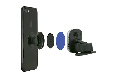 "Scosche MagicMount™ Pro Dash <br>Magnetic Dash Mount and the MagicPlates™ compatible with the PopSockets® Grip"