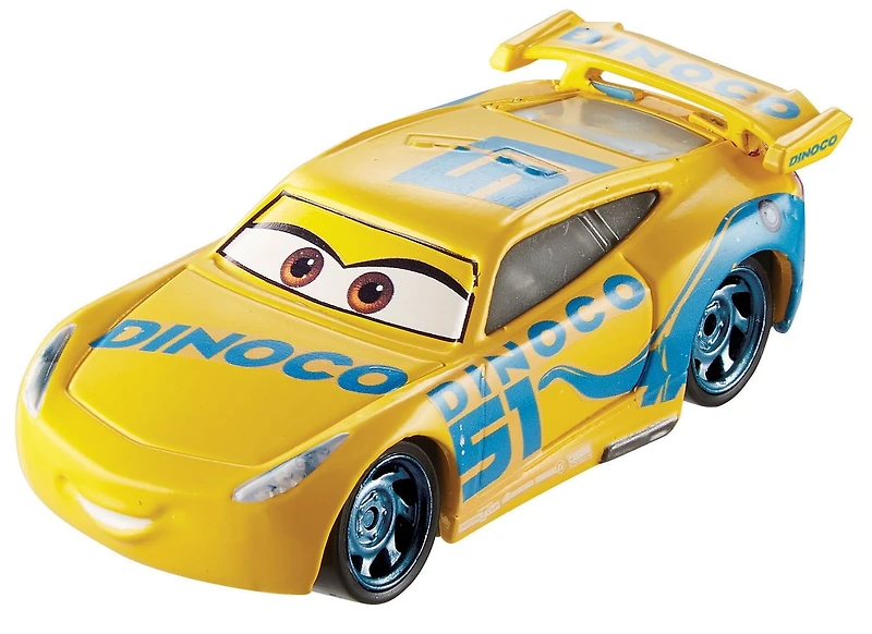 Disney/Pixar Les Bagnoles 3 – Véhicule en métal moulé sous pression – Dinoco Cruz Ramirez