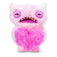 Fuggler Love Fugg 9-Inch Plush (Wide Eyes Weirdo) by ZURU – Funny Ugly Monster Stuffed Animal, Creepy-Cute Valentines Collectible Plush Toy for Kids, Tweens, Teens & Adults