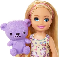 Barbie Club Chelsea Poupée et coffret de jeu Heure du coucher