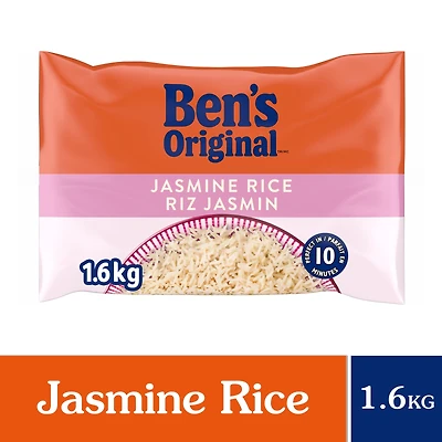 BEN'S ORIGINAL Jasmine Rice, 1.6kg Bag, Perfect Every Time™