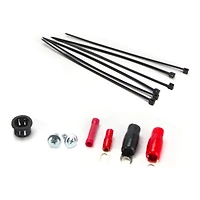 Scosche KPA6CCF 6 Gauge 2-Channel Amp Wiring Kit for Car Speakers & Subwoofers w/ Power & Ground Cables, 1200W AMP KT