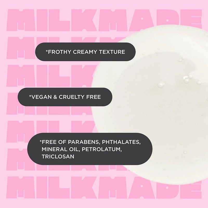 Cake Beauty Velvety Body Wash, Milk Made – Cleansing & Moisture Rebalancing – For Dry Skin – Oat Kernal Extract, Coconut Oil & Marshmallow Root Extract – 200 mL, Moisture Rebalancing Body Wash