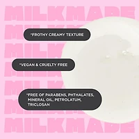 Cake Beauty Velvety Body Wash, Milk Made – Cleansing & Moisture Rebalancing – For Dry Skin – Oat Kernal Extract, Coconut Oil & Marshmallow Root Extract – 200 mL, Moisture Rebalancing Body Wash