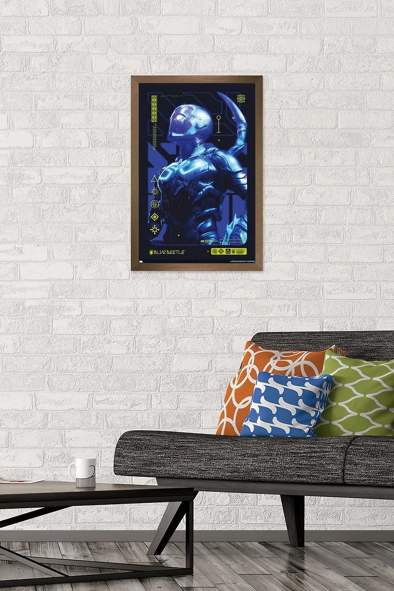 DC Comics Movie Blue Beetle - Biotech Wall Poster, 22.375" x 34"