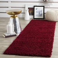SAFAVIEH Athens Solid Plush Shag Area Rug