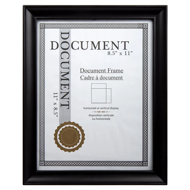 Truu Design, Ensemble de cadre pour diplôme noir classique