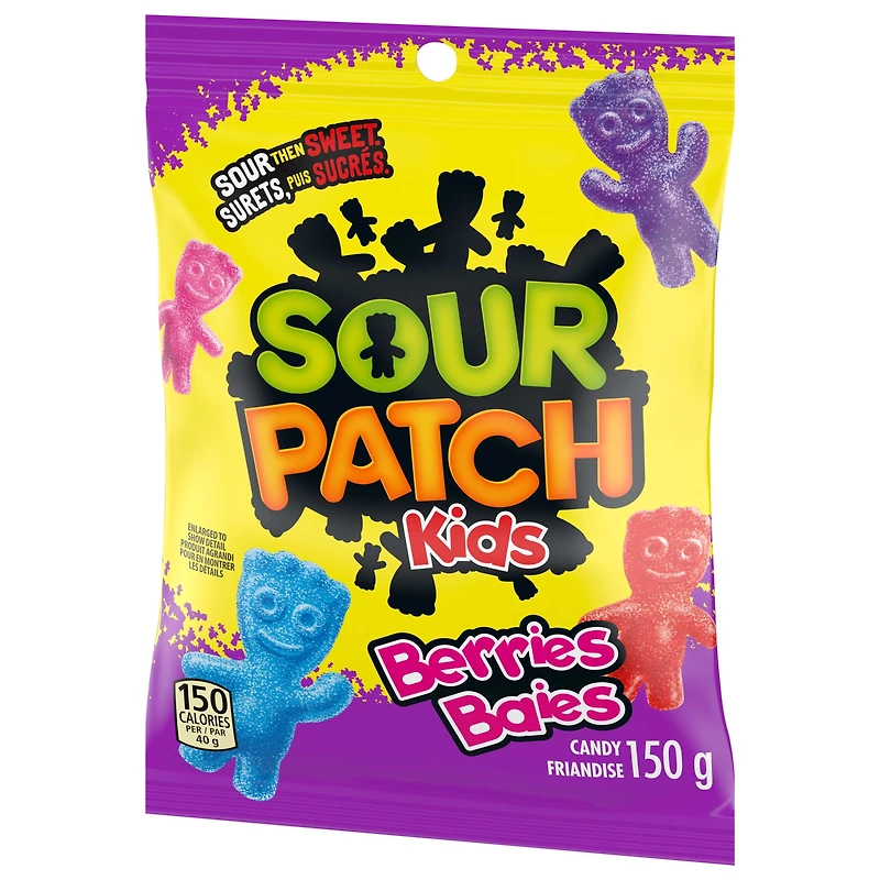 Sour Patch Kids Berries Candy, Sour then Sweet, Gummy Candy 150 g