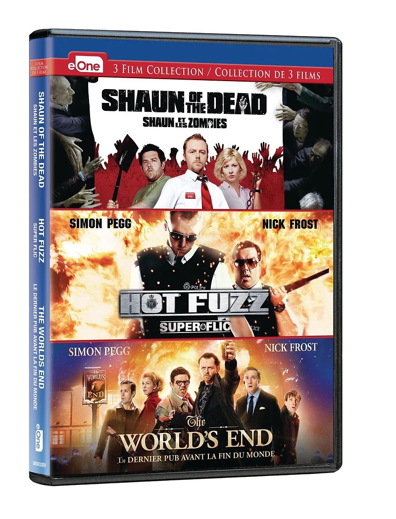 Shaun of the Dead/Hot Fuzz/World's End - DVD Triple Feature