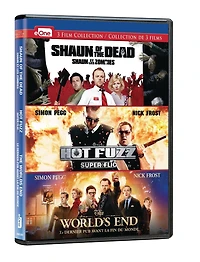 Shaun of the Dead/Hot Fuzz/World's End - DVD Triple Feature