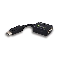 Adaptateur DisplayPort vers VGA M / F - Noir