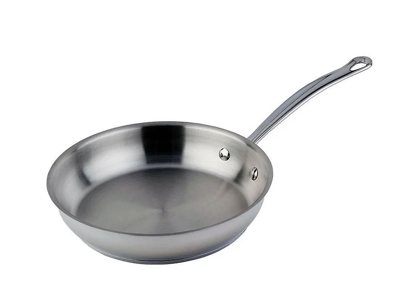 Meyer 24 cm Nouvelle Poêle à frire en acier inoxydable