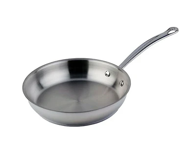 Meyer 24 cm Nouvelle Poêle à frire en acier inoxydable