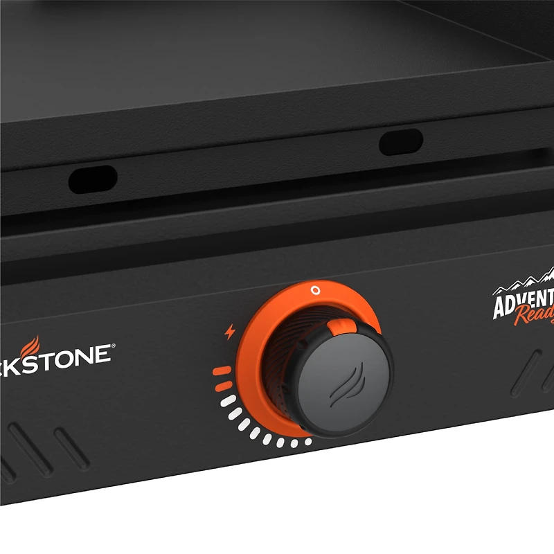 Blackstone Adventure Ready Plaque, 17PO Plaque Chauffante à Un Brûleur, Noir