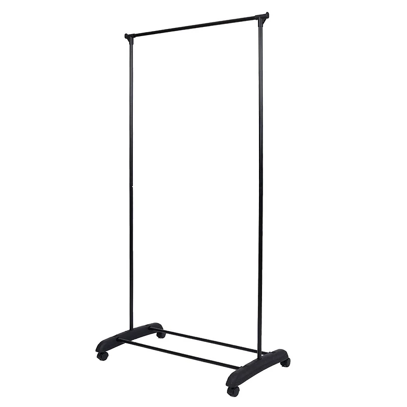 Mainstays Porte-vêtements simple tige simple, noir