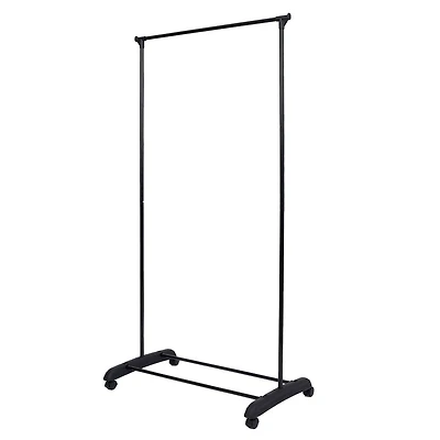 Mainstays Porte-vêtements simple tige simple, noir