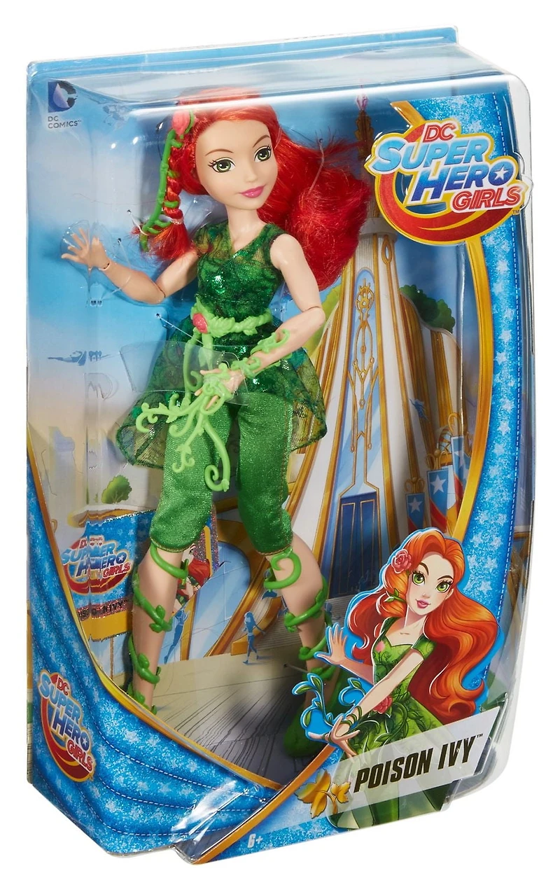 DC Super Hero Girls – Poupée articulée de 30 cm (12 po) – Poison Ivy