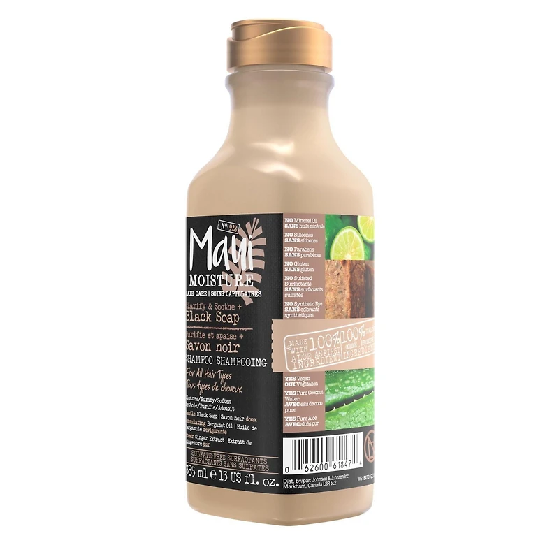 Maui Clarify & Soothe + Black Soap Shampoo
