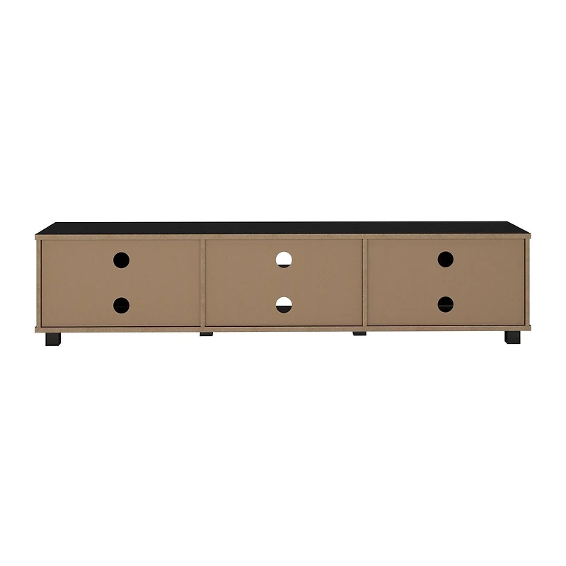 CorLiving Hollywood Modern Engineered Wood TV Stand with Cabinets for Most TVs up to 85"
