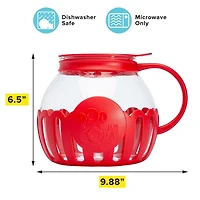 Tasty Caged Microwave Popcorn Popper