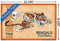 NFL Bengals de Cincinnati - Logo rétro 14