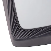 Hometrends 300 TC Brushed Percale Fitted Sheet