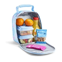 Faites sensation à l'heure du déjeuner avec le sac à déjeuner Mermaid Magic Kids de Fit + Fresh !