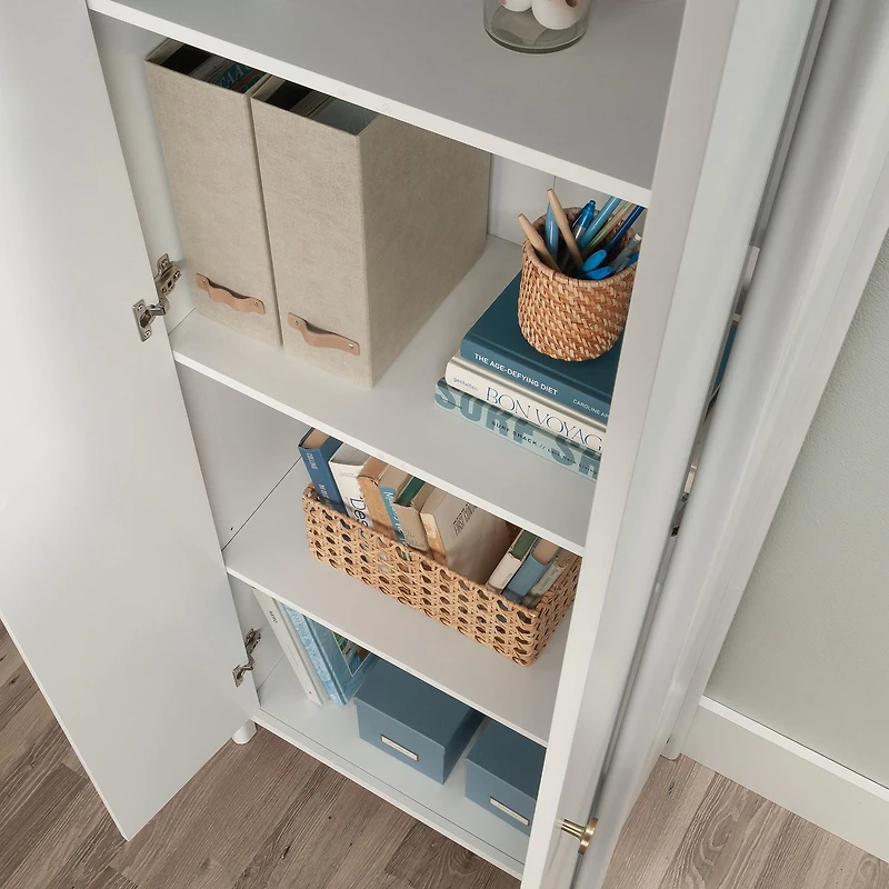 Sauder Select Storage Cabinet, White, 433284