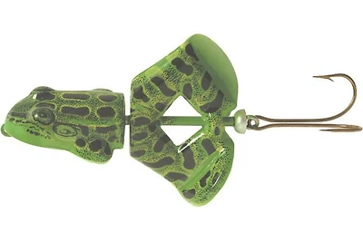 Rebel T460 Buzz'N Frog Topwater Appât, 2 1/2", 1/2 oz, Grenouille verte, flottant
