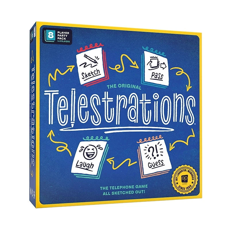 USAopoly Telestrations 8 joueur (2e édition) jeu de plateau